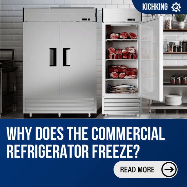 kichking commercial refrigerator