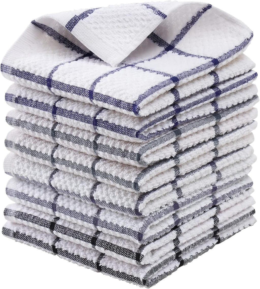 Shop LC 24 Piece Kitchen Towels 12x12 inches 100% Cotton Dish Rags